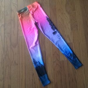 Black Milk Aurora Sky Leggings Small